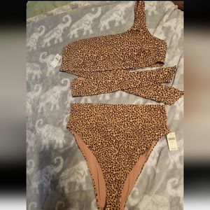NWT Aerie high waisted bikini